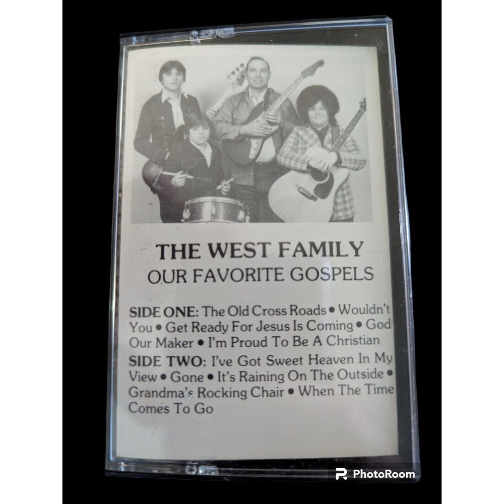 Vintage The West Family Our Favorite Gospels Music Cassette Tape God Our Maker